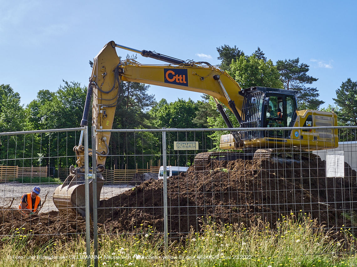 23.06.2022 - Baustelle zur Mütterberatung und Haus für Kinder